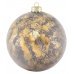 Χριστουγεννιάτικη Μπάλα Αντικέ Χρυσή (12cm)